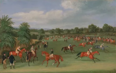 Epsom Races Preparing To Start