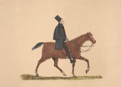 Equestrian Portrait Of A Gentleman