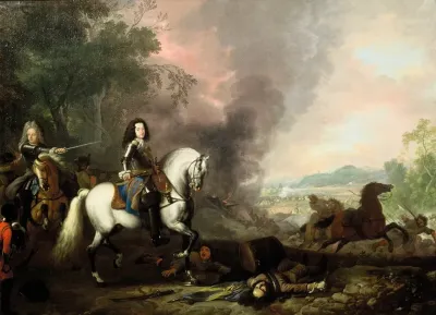 Equestrian Portrait Of Hendrik Casimir Ii 1657 1696