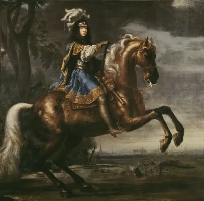 Equestrian Portrait Of Karl Xi