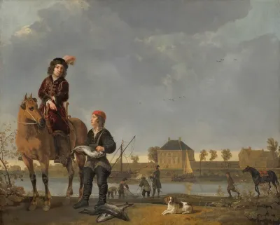 Equestrian Portrait Of Pieter De Roovere