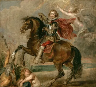 Equestrian Portrait Of The Duke Of Buckingham