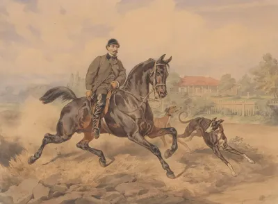 Equestrian Portrait Of Wladyslaw Rawicz