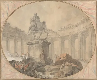 Equestrian Statue Of Marcus Aurelius