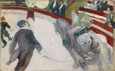 Equestrienne At The Cirque Fernando
