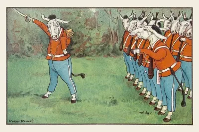 Ere Long Their Captain Shouted March