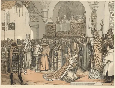 Erik Af Pommerns Kroning The Coronation Of Eric Of Pomerania