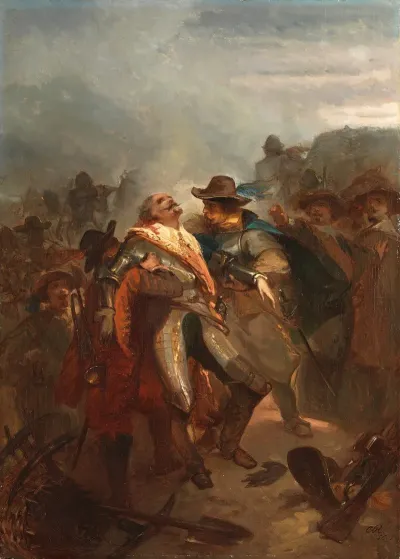Ernst Casimir Dies Near Roermond Anno 1632