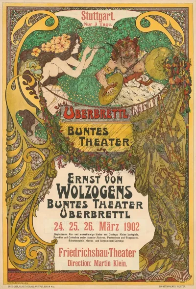 Ernst Von Wolzogens Buntes Theater Uberbrettl
