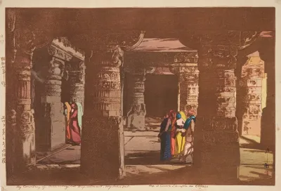 Erora Daisango Kutsuin Ellora Cave Temple No 3