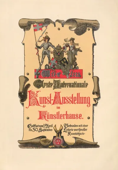 Erste Internationale Kunstausstellung Im Kunstlerhause Wien 1882