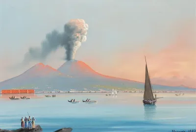 Eruption Of Mount Vesuvius 2