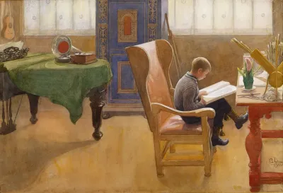Esbjorn At The Study Corner