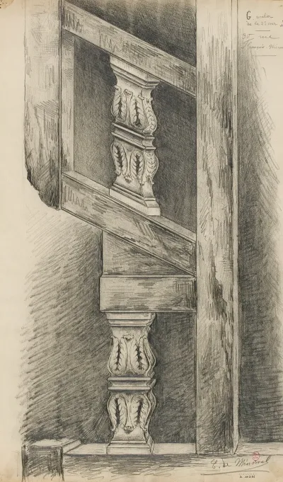 Escalier Au 30 Rue Francois Miron