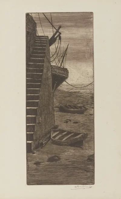 Escalier De La Cale Au Pollet Dieppe