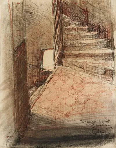 Escalier De La Tour Dagobert Rue Chanoinesse