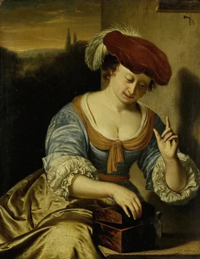 Escaped Bird Allegory Of Chastity