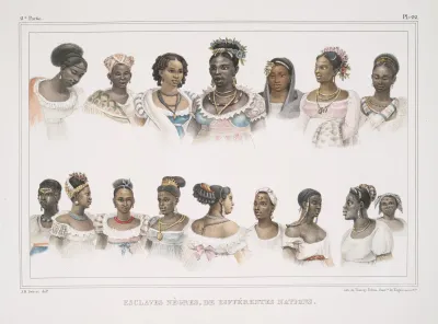 Esclaves Negres De Differentes Nations