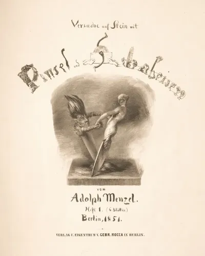 Essay On Stone With Brush And Scraper Title Page