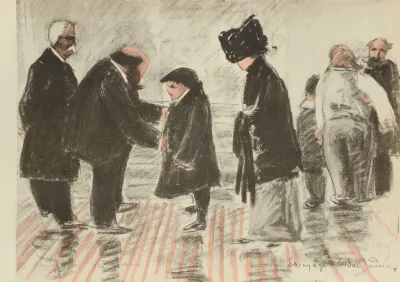 Essayage A La Belle Jardiniere 1905