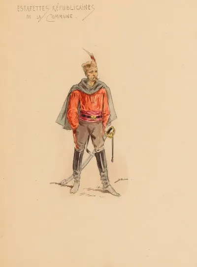 Estafettes Republicaines De La Commune