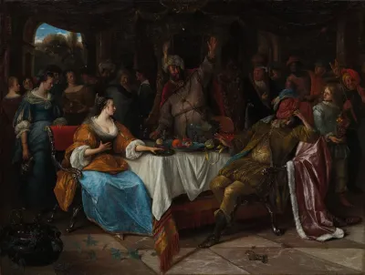 Esther Ahasuerus And Haman
