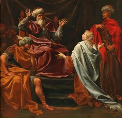 Esther Before King Ahasuerus Esther 5 1 2 9 18