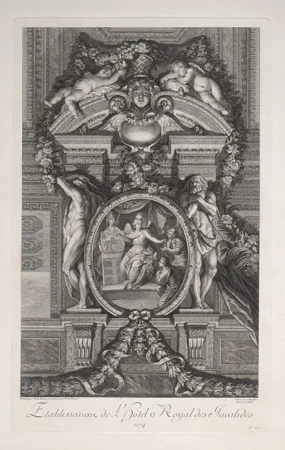 Etablissement De Lhotel Royal Des Invalides 1674