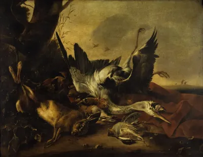 Etalage De Gibier Mort