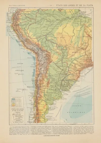 Etats Des Andes Et De La Plata