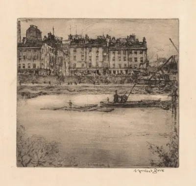Etchings Of Glasgow Gorbals