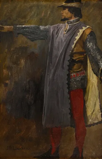 Etienne Marcel Protects The Dauphin