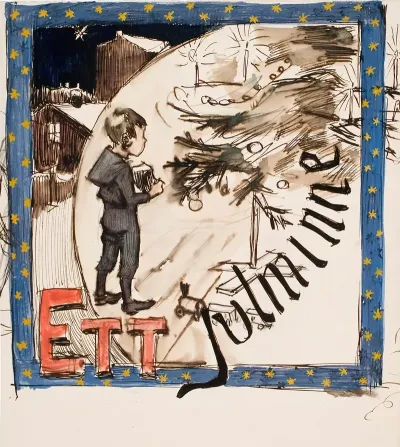 Ett Julminne Luonnos