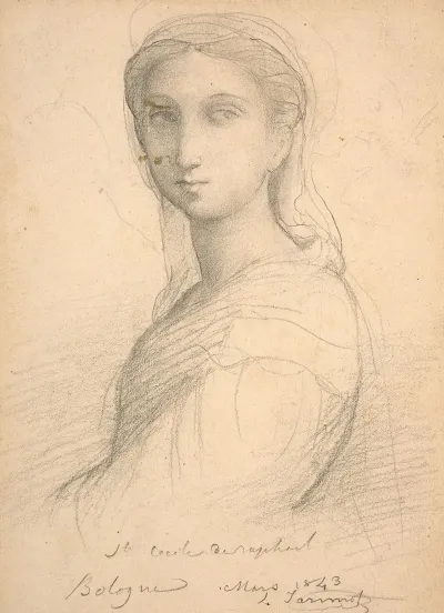 Etude Dapres La Figure De Marie Madeleine Dapres Raphael