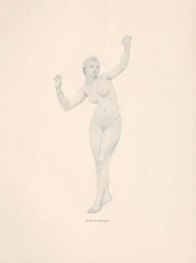Etude De Baigneuse