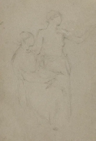 Etude De Deux Femmes 2
