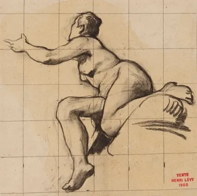 Etude De Femme Contorsionnee