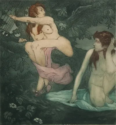 Etude De Femmes Nues
