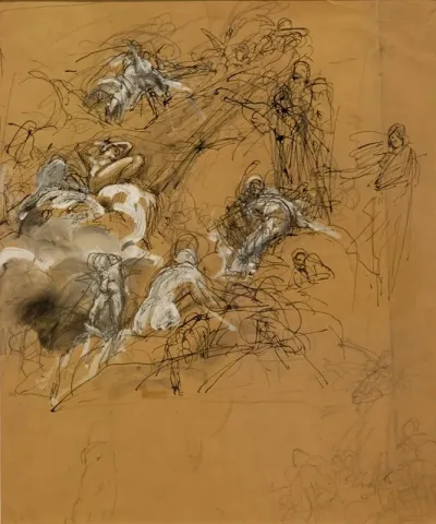 Etude De Figures Volantes 2