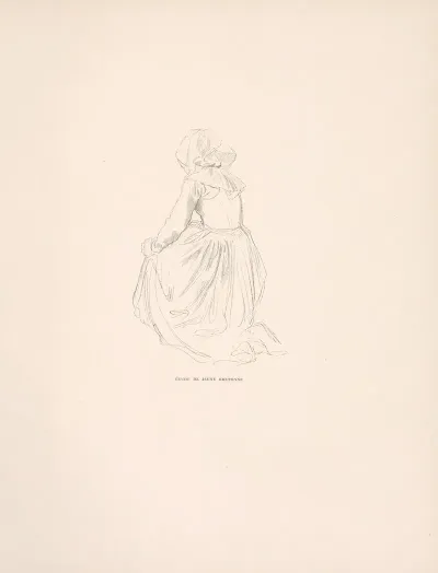 Etude De Jeune Bretonne