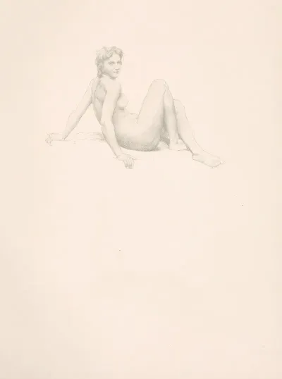 Etude De Jeune Fille 2