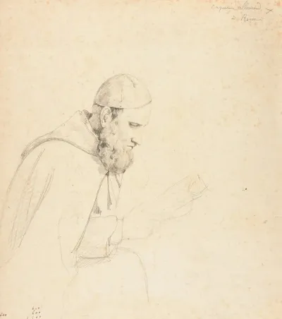 Etude De Tete De Capucin