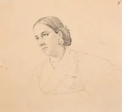 Etude De Tete De Femme 3