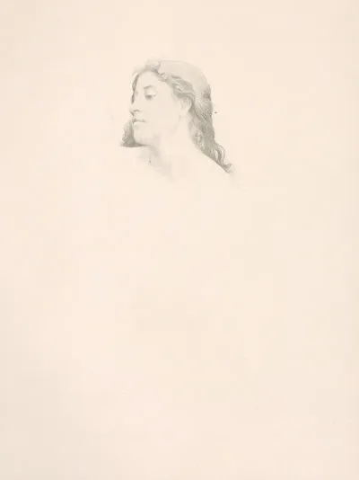 Etude De Tete De Femme 5