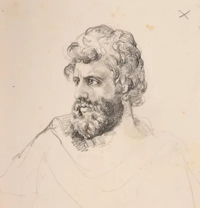 Etude De Tete Dhomme