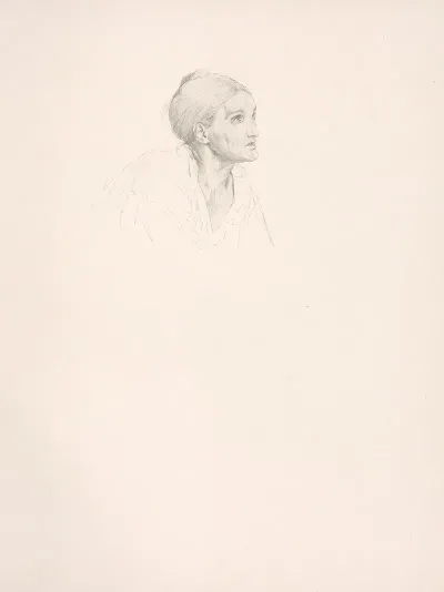 Etude De Vieille Femme