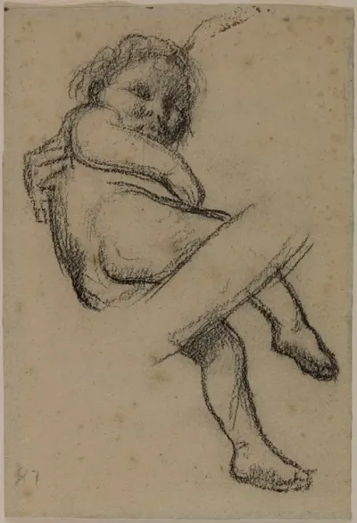 Etude Denfant Pour Lenfance De Sainte Genevieve