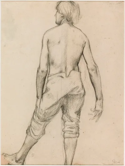 Etude Dhomme De Dos