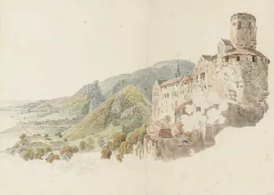 Etude Du Chatau De Pechbourg Dans Le Canton De Soleure