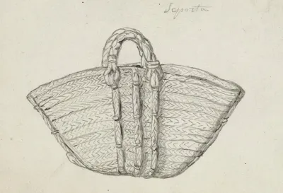 Etude Dun Panier En Osier